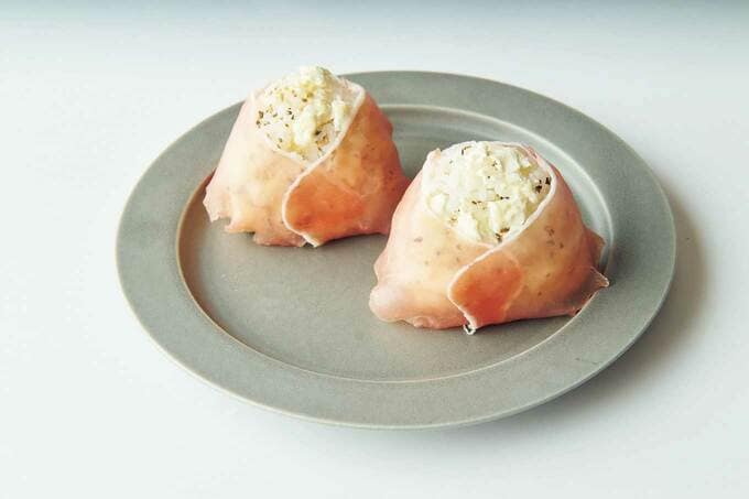 生ハムおにぎり