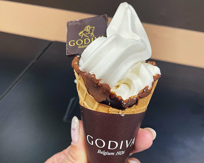 ゴディバ　ソフトクリーム