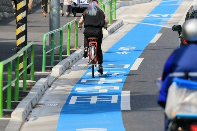 自転車専用通行帯