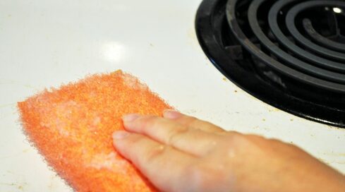 【アメリカ式キッチン掃除】手順が断トツでシンプルに！道具も減ります！