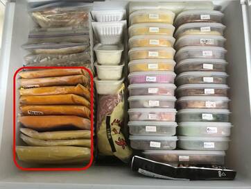 昼ごはんがラクになる冷凍つくりおき。子どもだけでも調理可