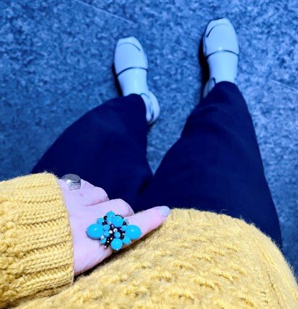 ニットの雰囲気