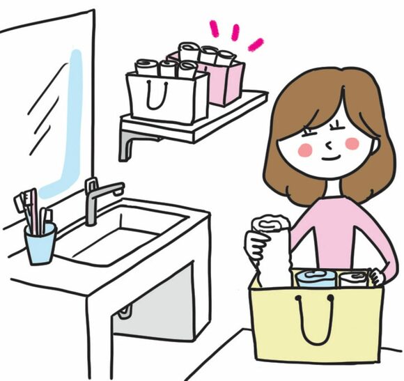 家にあるものを収納アイテムに使えば安上がり