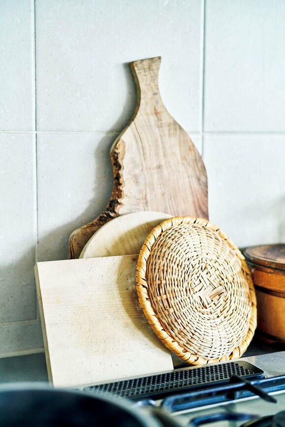 カッティングボードざるなど