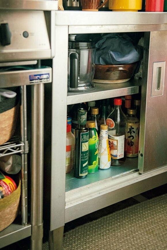 めんつゆオリーブオイルなど