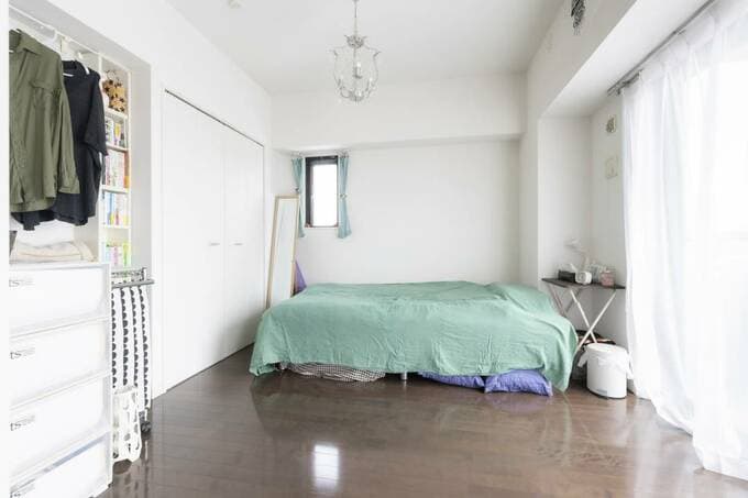 ベッドがある部屋