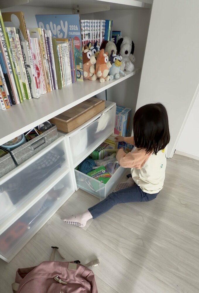 子どもの片付け