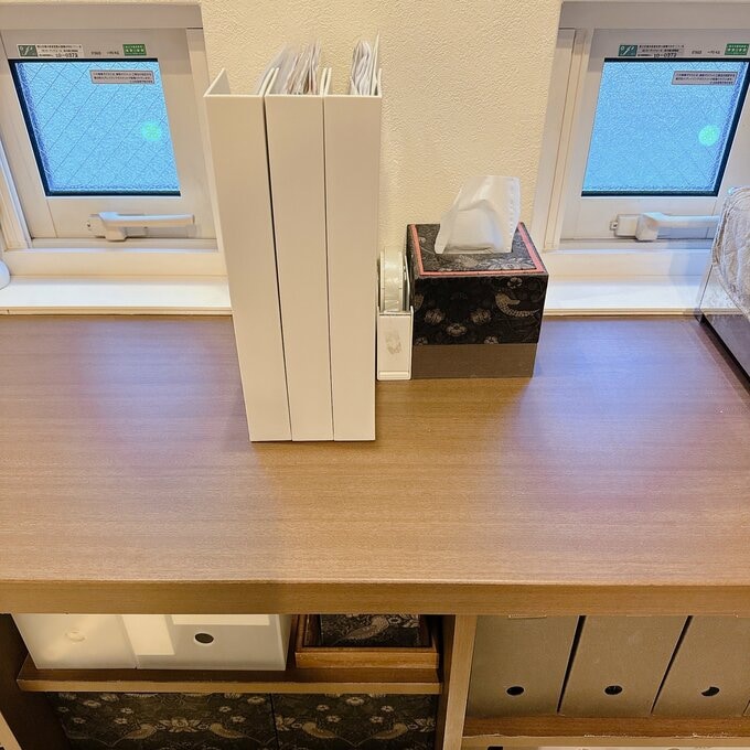 整理後のカウンター