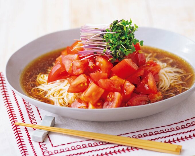 冷製トマトそうめん