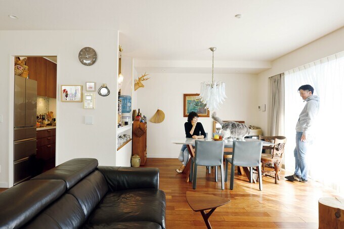 よく寄ってくる長毛種のタラ