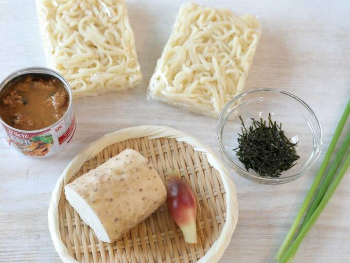 長芋やうどんなど