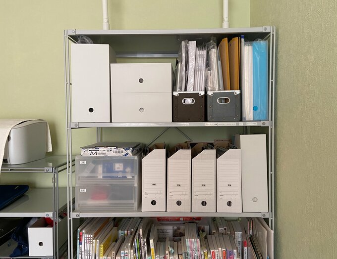 キッチンから2階の仕事部屋へ移動