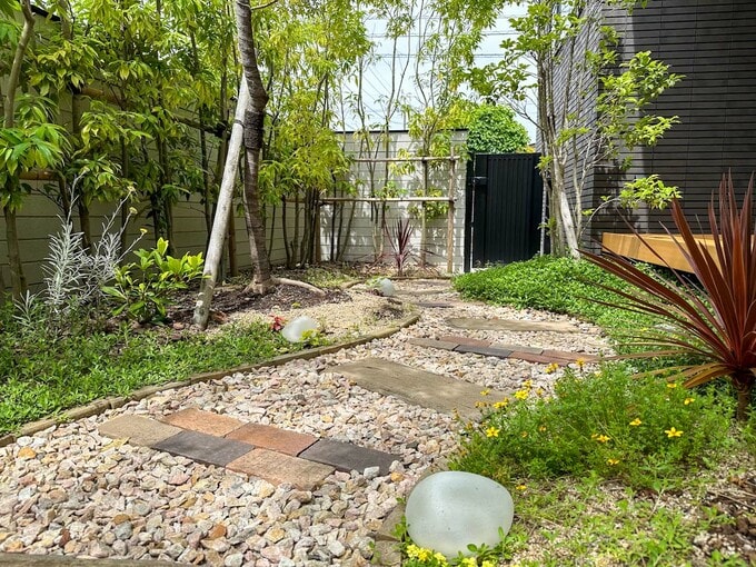 4年目を迎えた庭