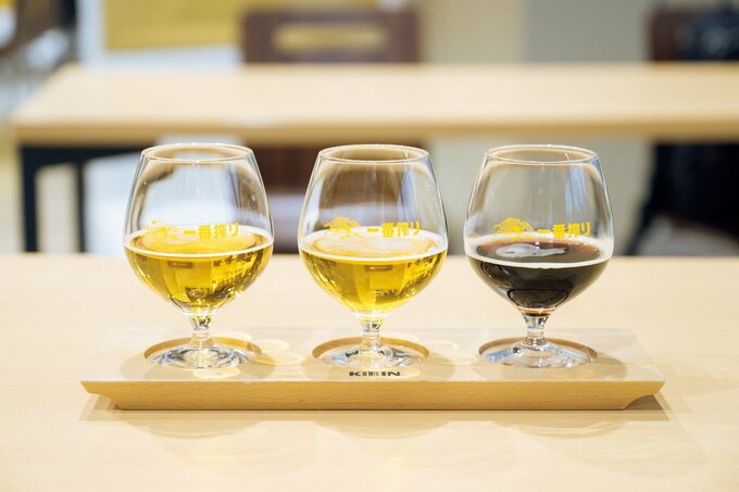 工場見学で飲めるビール