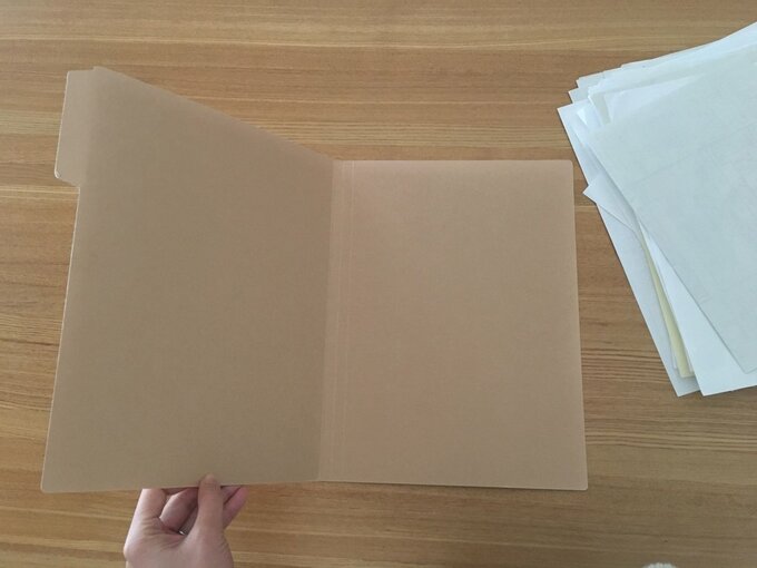 ペーパーホルダーはさみ方