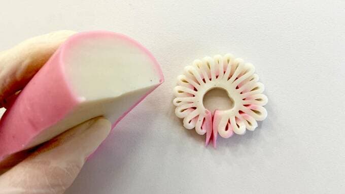 かまぼこの飾り切りとかまぼこ