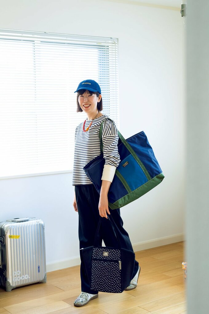 柳沢さんの夫婦旅ファッション