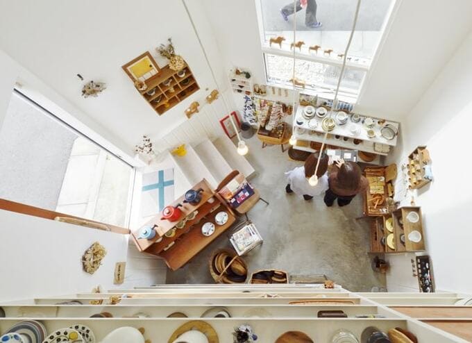 北欧雑貨店兼自宅を実現