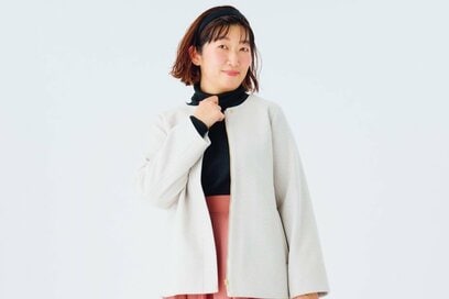 着ぶくれしない冬コーデは「メリハリづけ」がカギ。たんぽぽ川村エミコさんが実践