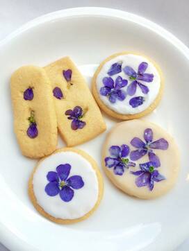かわいすぎるスミレスイーツが意外と簡単につくれた！