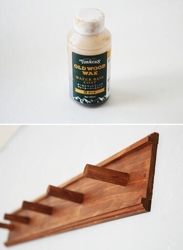 ウォールフックの塗装