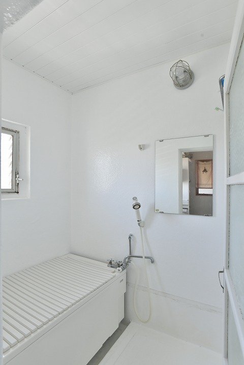 在来工法で作り直した浴室