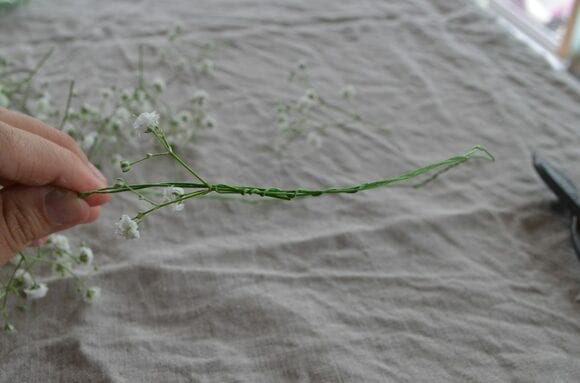 土台に巻きつける