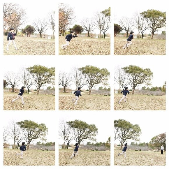 アプリを使ってコラージュ