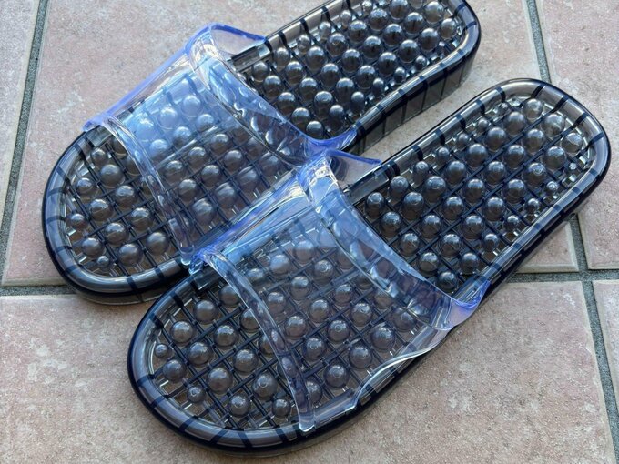 ニトリの水抜きサンダル