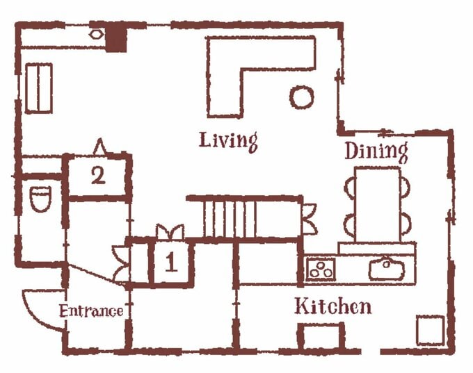 イラスト間取り