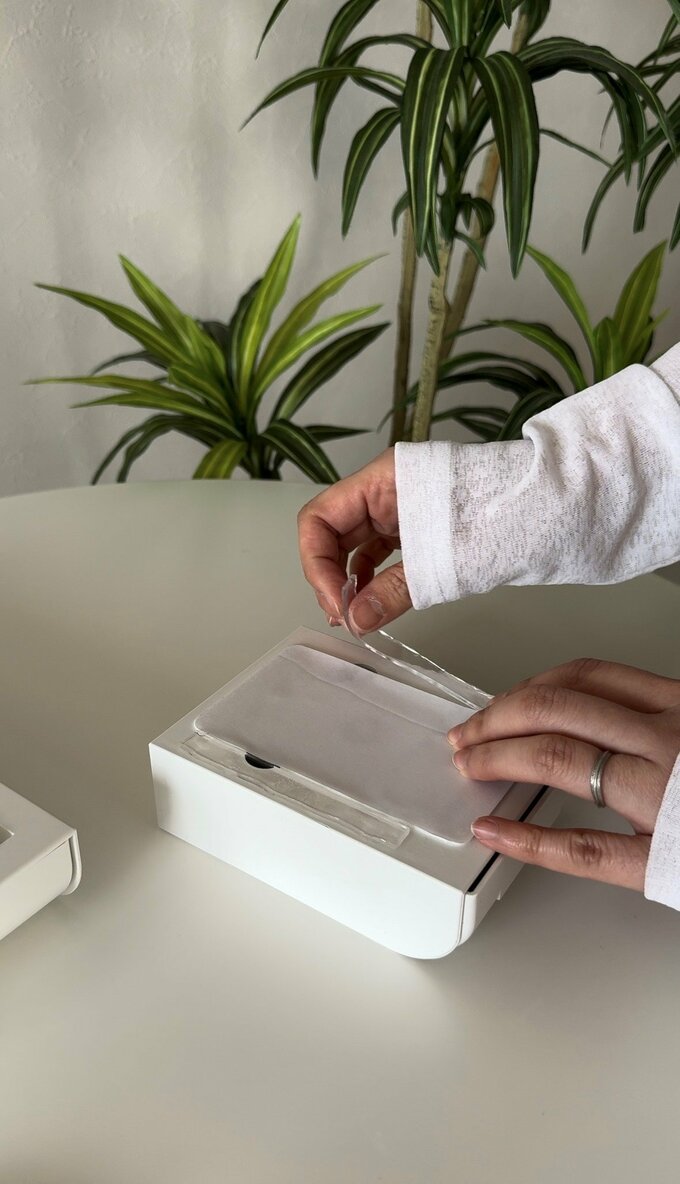 両面テープで補強