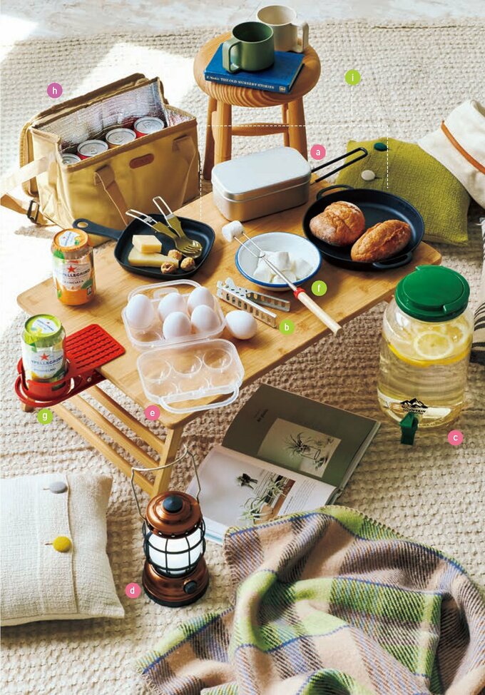 100円ショップのキャンプグッズ