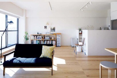 【マンションリノベ事例】2年暮らして決行！LDKは自然素材に包まれた心安らぐ空間に