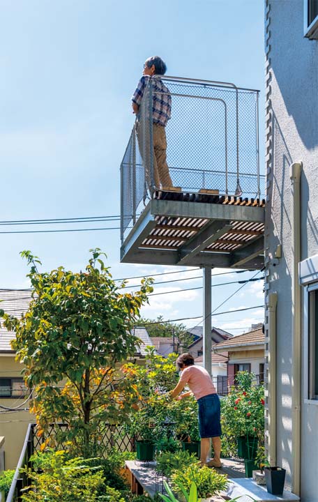 デッキとバルコニー