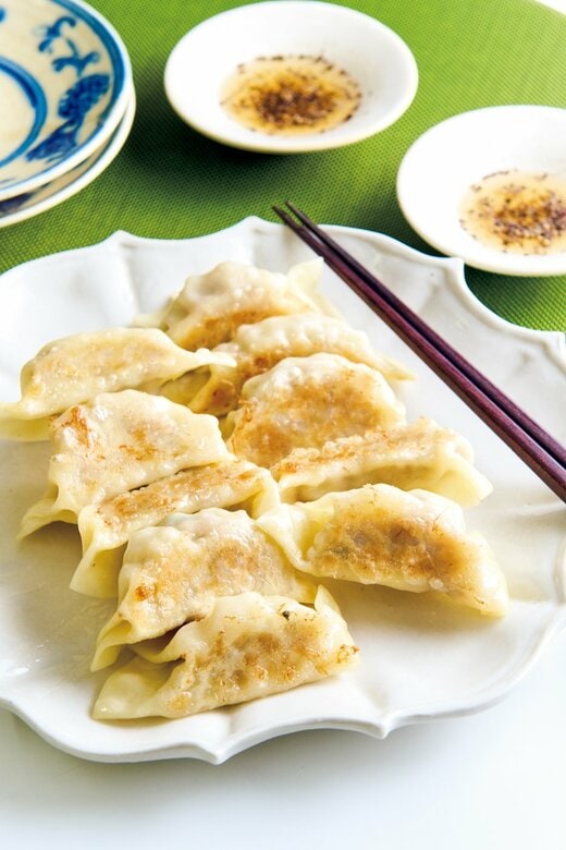 キャベツとしらすのギョーザ