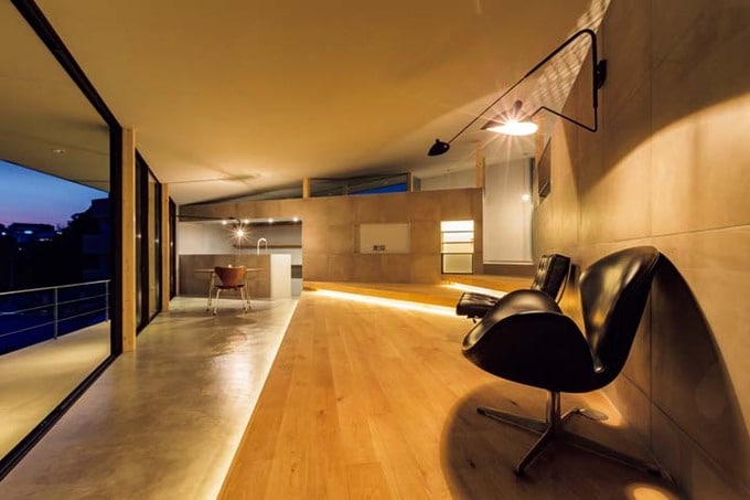 眺望を最大限に取り入れたLDK