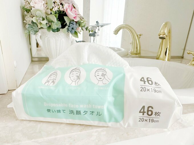 洗顔タオル