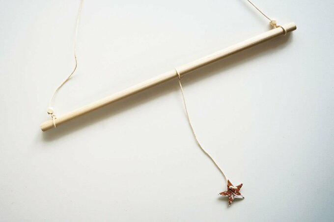 棒につるした星形