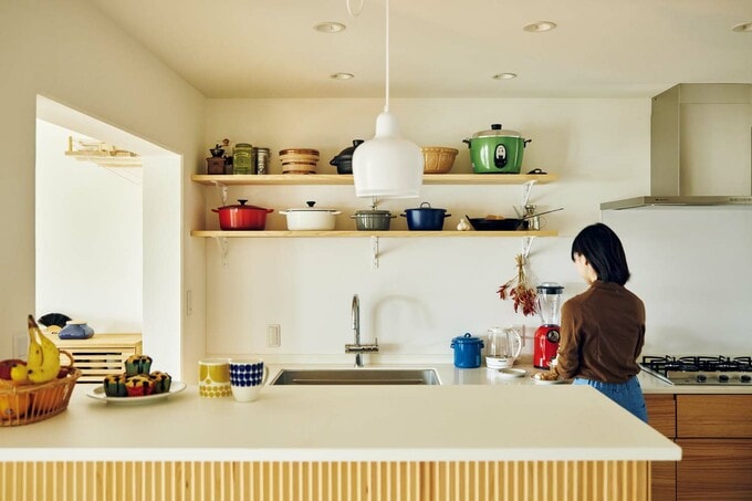 キッチンの壁面収納