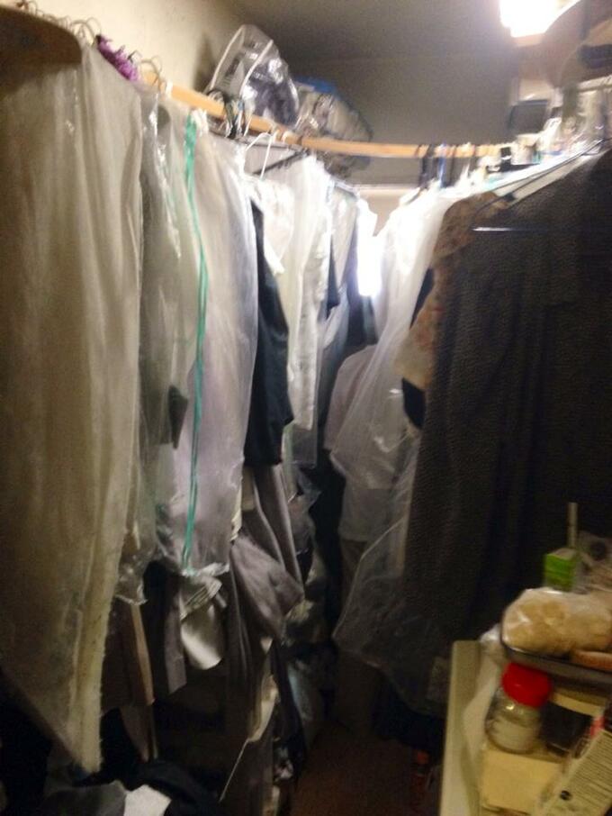 実際に西園さんが片づけをした部屋の一部（写真／ご本人提供）