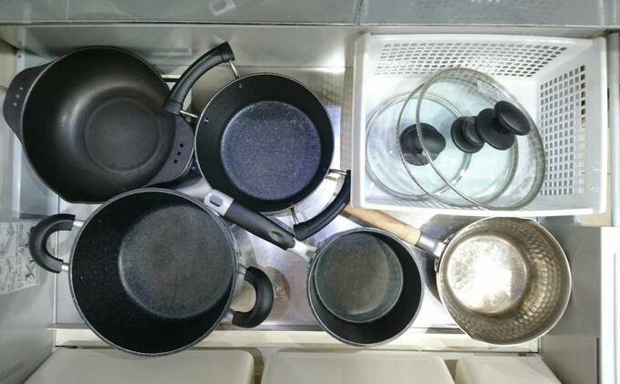 調理器具の収納