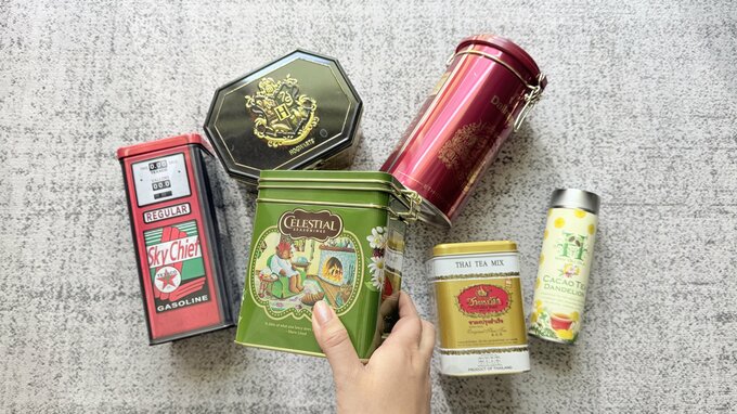 使い終わった缶類