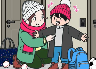 そろそろ冬物コートの季節かな？どこが違う？5つ見つけたらエラい＜間違い探し＞