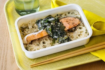 長谷川あかりさんの「考えないお弁当」レシピ2つ。フライパン1つで楽ちん