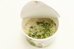 出来上がりのフォー