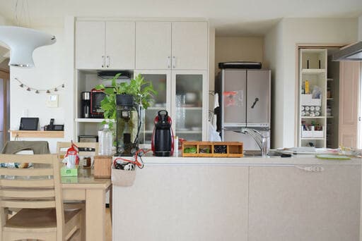 見えすぎてストレスに感じるオープンキッチン