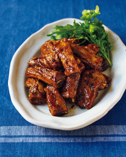 スペアリブのマーマレード煮