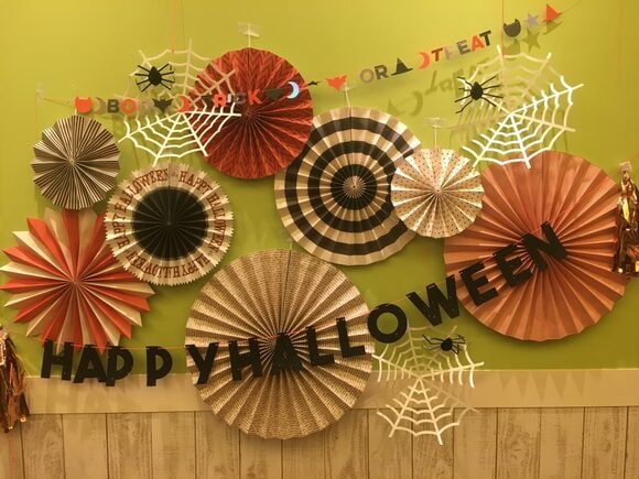 ハロウィーンのデコレーション