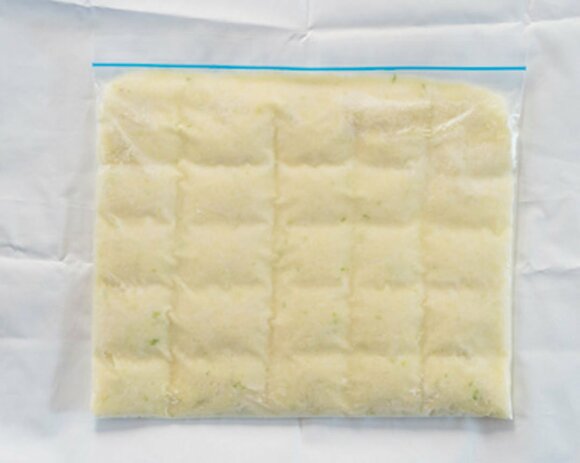 ニンニクはすりおろして冷凍