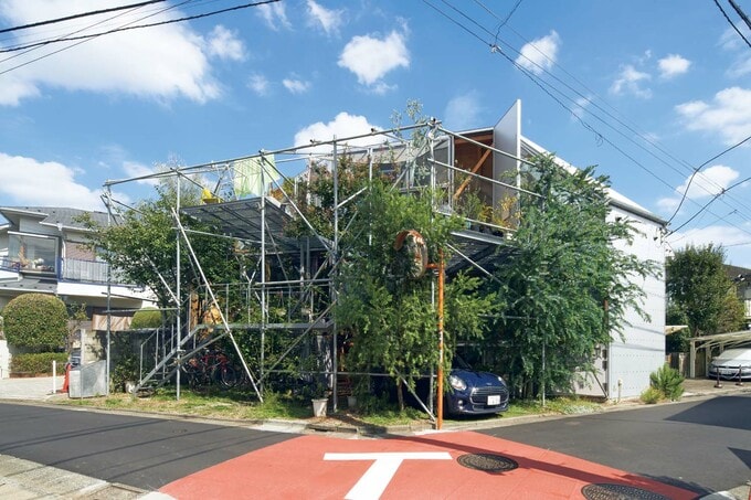 山田紗子さんの家の外観